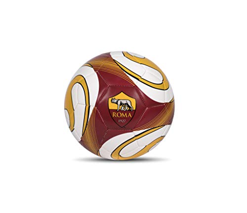 Mondo Sport 13641 - Balón de fútbol Cosido del A.S. Roma, tamaño 5, 410 g, Producto Oficial