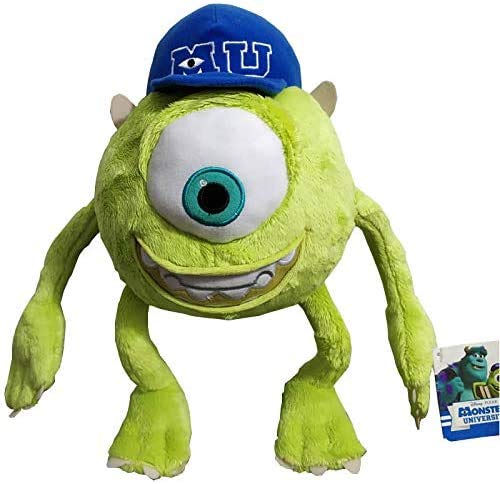 Monsters Inc Mike Wazowski Peluche, Monsters University Muñeco de Peluche Suave para Niños Regalo 32Cm