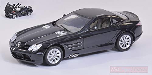 Motormax MTM73004BK Mercedes SLR MC Laren 2005 Black 1:12 MODELLINO Die Cast Compatible con Motormax MTM73004BK Mercedes SLR MC Laren 2005 Black 1:12 MODELLINO Die Cast Compatible con
