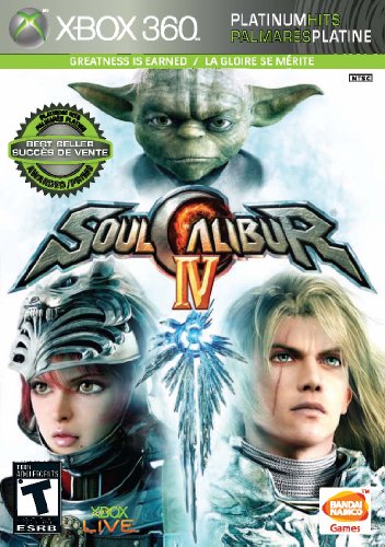 Namco Bandai Games Soul Calibur IV, Xbox 360 Xbox 360 Inglés vídeo - Juego (Xbox 360, Xbox 360, Lucha, Modo multijugador, T (Teen))