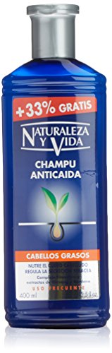 Naturaleza Y Vida Champú Anticaída Cabello Graso - 400 ml Naturaleza Y Vida Champú Anticaída Cabello Graso - 400 ml