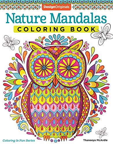 Nature Mandalas Coloring Book: 13 (Coloring is Fun)