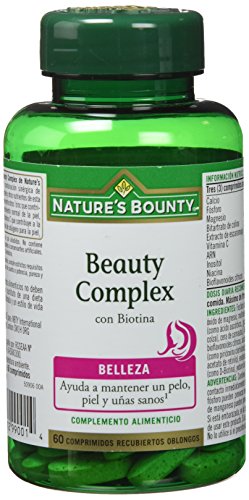 Nature's Bounty Beauty Complex con Biotina - 60 Comprimidos