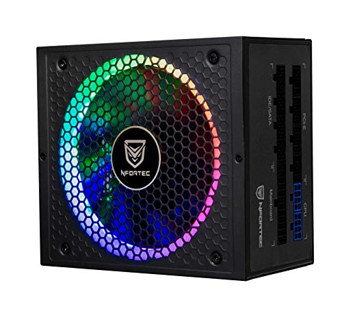 Nfortec Sagitta Fuente de alimentación 80 Plus Gold 850w Full Modular con retroiluminación RGB en Diferentes Efectos y Colores. Nfortec Sagitta Fuente de alimentación 80 Plus Gold 850w Full Modular con retroiluminación RGB en Diferentes Efectos y Colores.