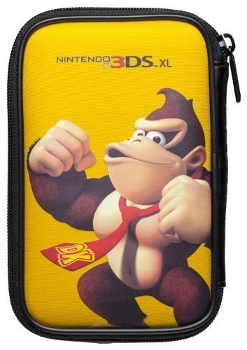 Nintendo 3DS XL / 3DS / DSi - bolso "Mario Bros." Donkey Kong amarillo