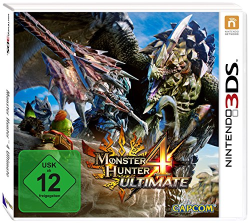 Nintendo Monster Hunter 4 Ultimate - Juego (Nintendo 3DS, Soporte físico, RPG (juego de rol), Básico, Nintendo)