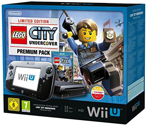 Nintendo Wii U Premium Pack - Lego City - juegos de PC (Wii U, 2048 MB, IBM PowerPC, DVD, SD, SDHC, 32 GB) Negro