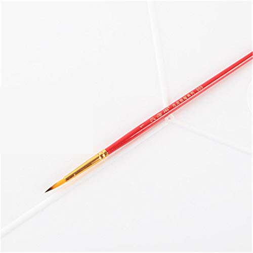Nylon Art Paint Pen Set AcríLico Acuarela óLeo Pincel Nylon Watercolour Nylon Hook Line Pen (2 Juegos) 1Set