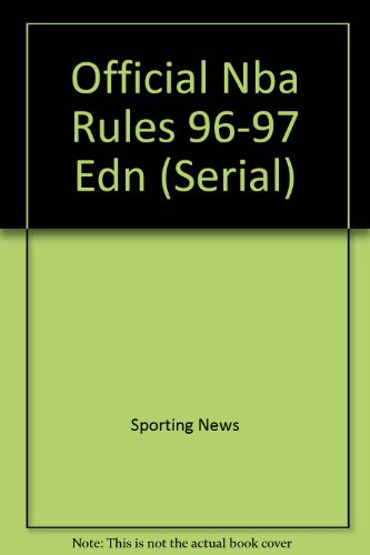 Official Nba Rules 96-97 Edn (Serial)