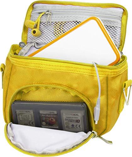 Orzly Bolsa de Viaje para Nintendo DS - Amarillo