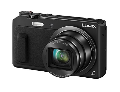 Panasonic Lumix DMC-TZ58 Cámara compacta 16 MP 1/2.33" Mos 4608 x 3456 Pixeles Negro - Cámara Digital (16 MP, 4608 x 3456 Pixeles, Mos, 20x, Full HD, Negro)