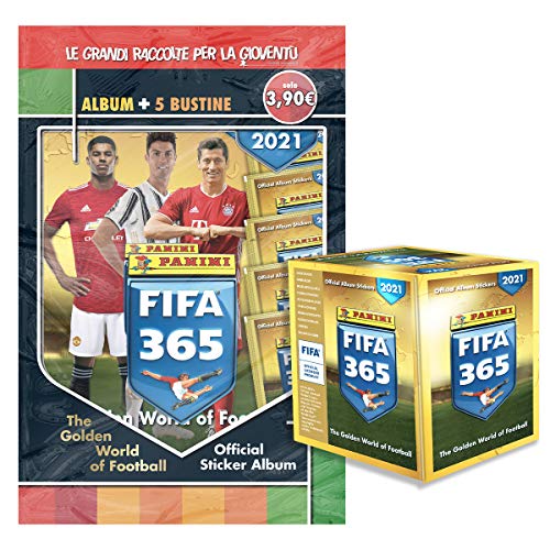Panini Fifa 365 2021 Super Starter Pack [1 Starter Pack + 1 BOX DA 50 Bustine]