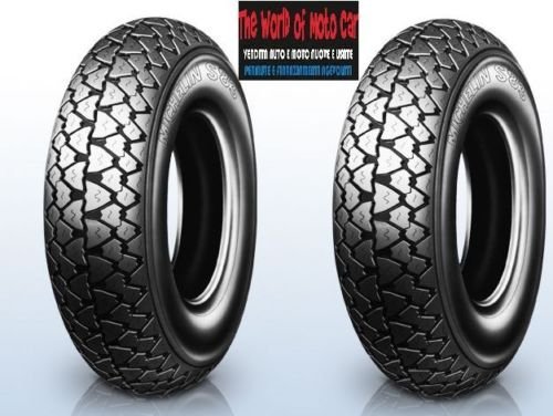 Par de 2 x neumáticos Michelin S83 DOT 2016. Tamaño: 3.50 R10 para Vespa PX 125 150 200