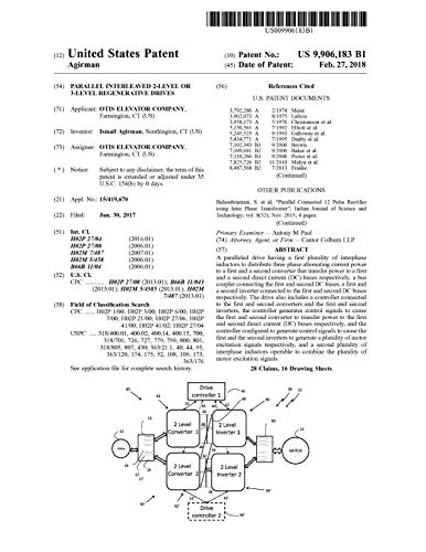 Parallel interleaved 2-level or 3-level regenerative drives: United States Patent 9906183 (English Edition)