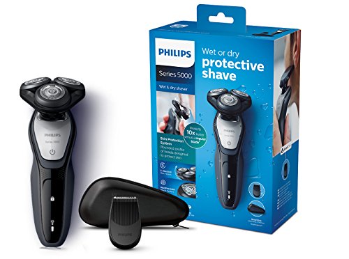 Philips S5290/12 Series 5000 - Afeitadora eléctrica en seco y húmedo con cuchillas MultiPrecision