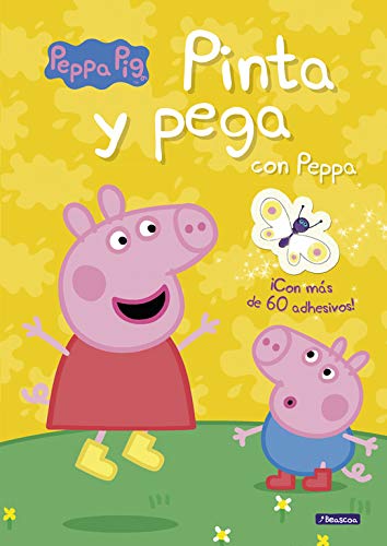 Pinta y pega con Peppa (Peppa Pig. Actividades): (Incluye adhesivos)