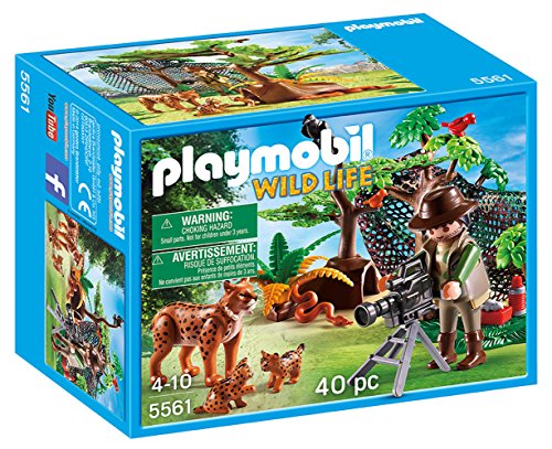 Playmobil 5561 - Familia de lince y filmador Playmobil 5561 - Familia de lince y filmador