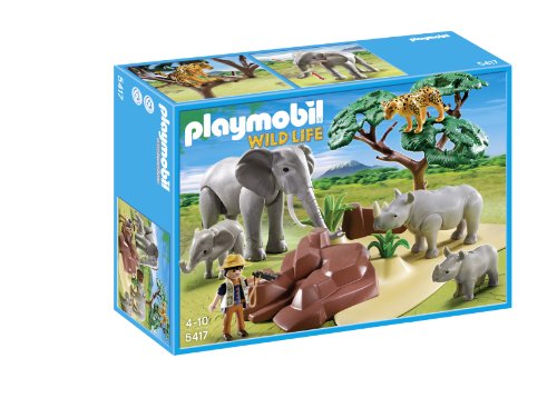 Playmobil Vida Salvaje - Sabana Africana con Animales Playsets de Figuras de jugete, Color Multicolor (Playmobil 5417) Playmobil Vida Salvaje - Sabana Africana con Animales Playsets de Figuras de jugete, Color Multicolor (Playmobil 5417)
