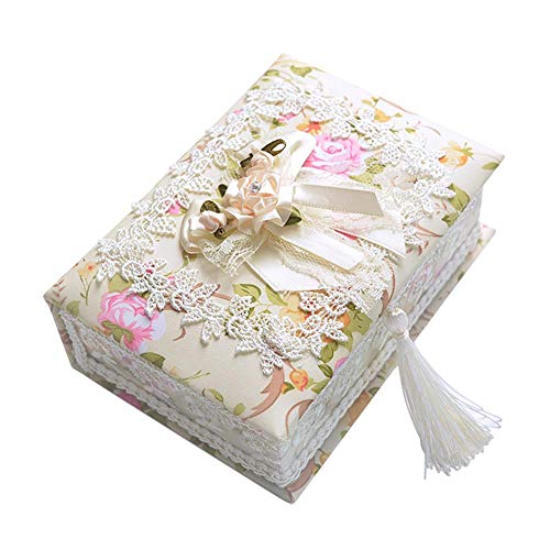 Poetance joyeros Mujer Organizador Caja de la joyería Caja de Almacenamiento de Joyas rozó la Punta 17 * 12 * 5,5 cm 1ª Poetance joyeros Mujer Organizador Caja de la joyería Caja de Almacenamiento de Joyas rozó la Punta 17 * 12 * 5,5 cm 1ª
