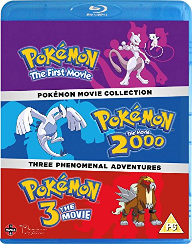 Pokemon Movie 1-3 Collection [Blu-ray] [Reino Unido]