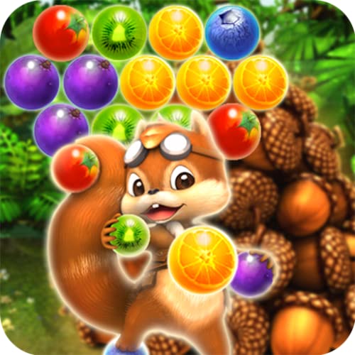 Pop The Fruit 2 : Puzzle Candy Bubble (Acorn to Catch) - from Panda Tap Mania Games