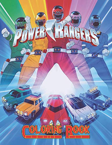 Power Rangers Coloring Book: Great Gifts For Kids Who Love Power Rangers. A Lot Of Incredible Illustrations Of Power Rangers For Kids To Relax And Relieve Stress. Power Rangers Colouring Book