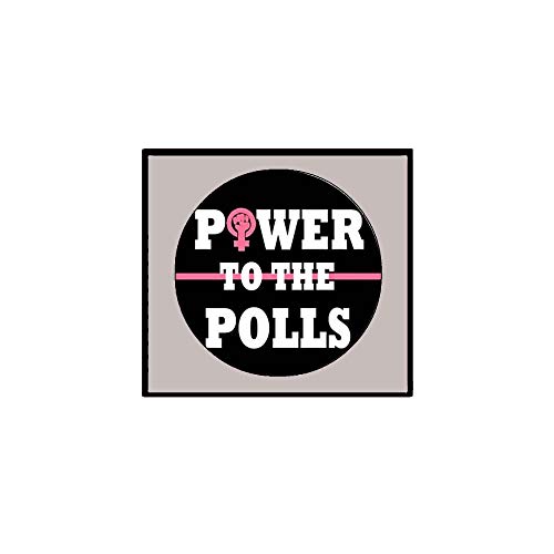 Power to the Polls - Juego de 10 botones de conciencia política (5,7 cm)