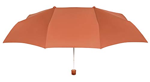 Práctico y Original Paraguas Vogue Plegable para Dos Personas, con protección Solar, antiviento y Acabado Teflón Que repele el Agua. Llévatelo de Viaje. (Naranja Suave) Práctico y Original Paraguas Vogue Plegable para Dos Personas, con protección Solar, antiviento y Acabado Teflón Que repele el Agua. Llévatelo de Viaje. (Naranja Suave)