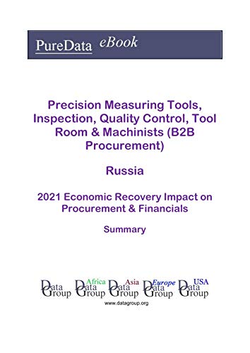 Precision Measuring Tools, Inspection, Quality Control, Tool Room & Machinists (B2B Procurement) Russia Summary: 2021 Economic Recovery Impact on Revenues & Financials (English Edition)