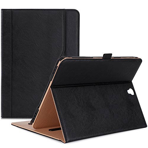 ProCase Funda Samsung Galaxy Tab S3 9.7, Carcasa Folio de Cuero PU con Tapa Magnética para SM-T820 T825 T827 -Negro ProCase Funda Samsung Galaxy Tab S3 9.7, Carcasa Folio de Cuero PU con Tapa Magnética para SM-T820 T825 T827 -Negro