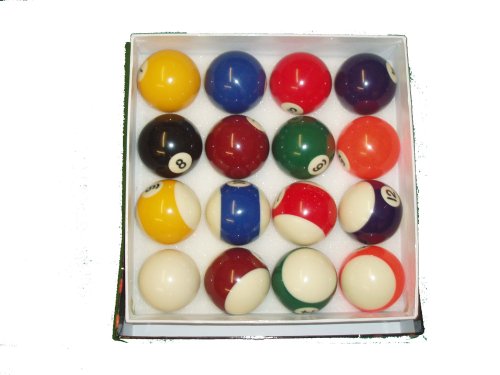 Professional pool ball set Juego de bolas de billar (5 cm), diseño de rayas y lisas