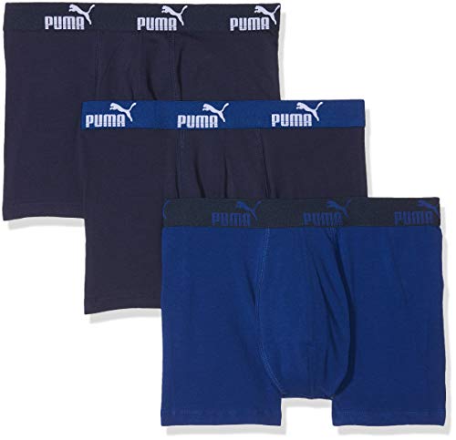 PUMA Promo Lot de 3 Boxer Culotte, Bleu (Blue 056), XL (Pack de 3) para Hombre