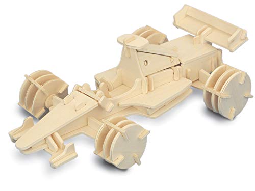 Quay- Formula 1 Woodcraft Construction Kit FSC construcción, Color marrón (P081)