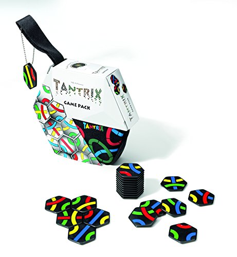 Quecke Tantrix 53001 Bolsillo rompecabezas, Para 1-4 jugadores, Con bolsa resistente con cremallera