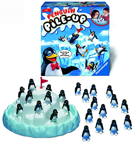 Ravensburger 21315 Pingüino Pila Equilibrio Niños A Partir de 5 Años Un Divertido y rápido Juego Familiar Puedes Jugar Más y Más