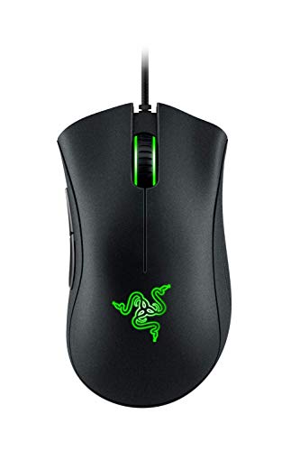 Razer DeathAdder Essential Clasico- Ratón Gaming sensor 4g óptico, 6.400 dpi, iluminación personalizable Razer Chroma