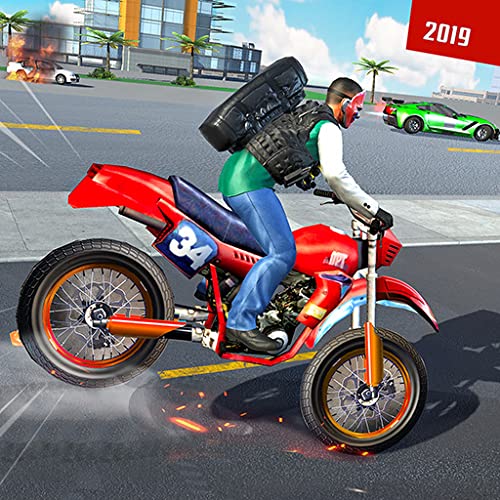 Real Gangster Chase Moto Bike 2019