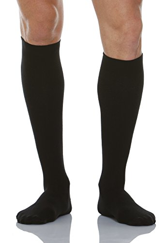 Relaxsan 830 (Negro, Tg.6) Medias compresion graduada 18-22 mmHg fibra de plata X-Static Unisex Relaxsan 830 (Negro, Tg.6) Medias compresion graduada 18-22 mmHg fibra de plata X-Static Unisex