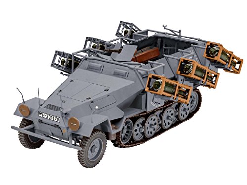 Revell Maqueta de Tanque 1: 35 – SD.Coche. 251/1 ausf.B stuka a pie en Escala 1: Niveles 35, 5, réplica exacta con Muchos Detalles, 03248 Revell Maqueta de Tanque 1: 35 – SD.Coche. 251/1 ausf.B stuka a pie en Escala 1: Niveles 35, 5, réplica exacta con Muchos Detalles, 03248