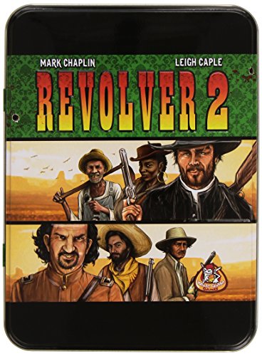 Revolver 2 - Juego de Cartas, 2 Jugadores (White Goblin Games WGG1205) (versión en inglés)
