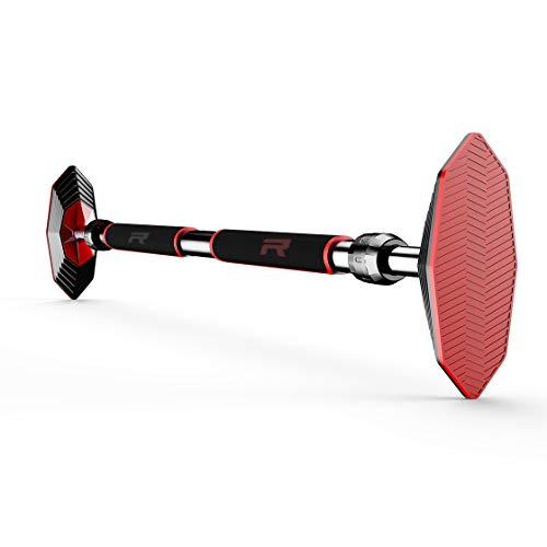 RHINOSPORT Barra de dominadas ajustable para la parte superior de los brazos y los abdominales, para puertas de 72 – 92 cm (28,3 – 36,2 pulgadas), sin tornillos, barra de dominadas RHINOSPORT Barra de dominadas ajustable para la parte superior de los brazos y los abdominales, para puertas de 72 – 92 cm (28,3 – 36,2 pulgadas), sin tornillos, barra de dominadas