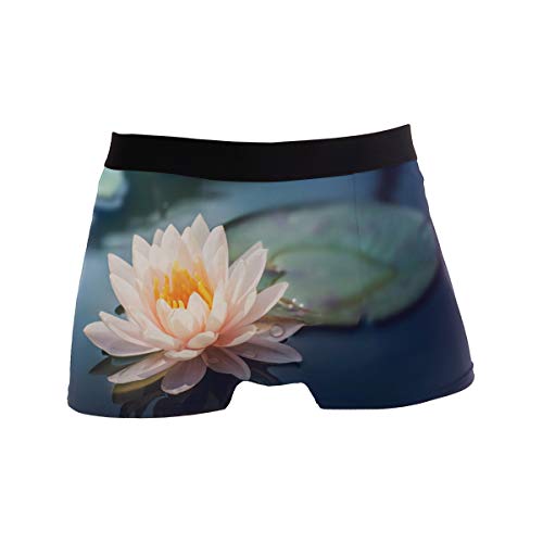 Ropa Interior para Hombre Lotus Flower In Pond L Home Sexy Soft Pants Boxer Briefs