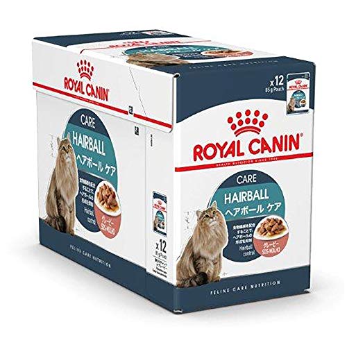 ROYAL CANIN Feline Hairball Care in Sosse - Comida para gatos (12 x 85 g)
