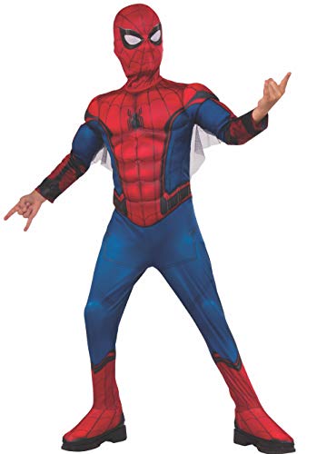 Rubies Disfraz de Spider-Man Lejos de casa Oficial de Marvel, Spiderman para niños