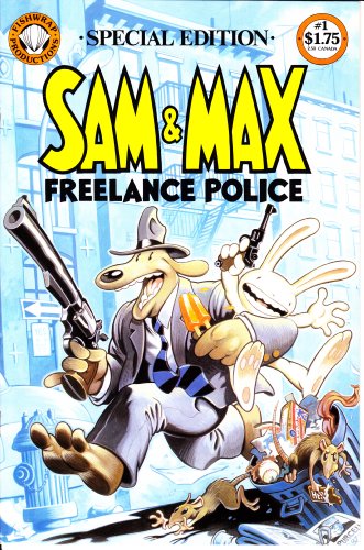 SAM AND MAX: FREELANCE POLICE #1 [First Series, Fishwrap]
