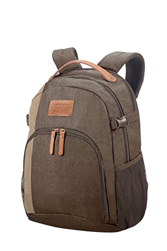 SAMSONITE Rewind Natural - Laptop Backpack Medium for 15.6" Mochila Tipo Casual, 46 cm, 23 Liters, Gris (Rock)
