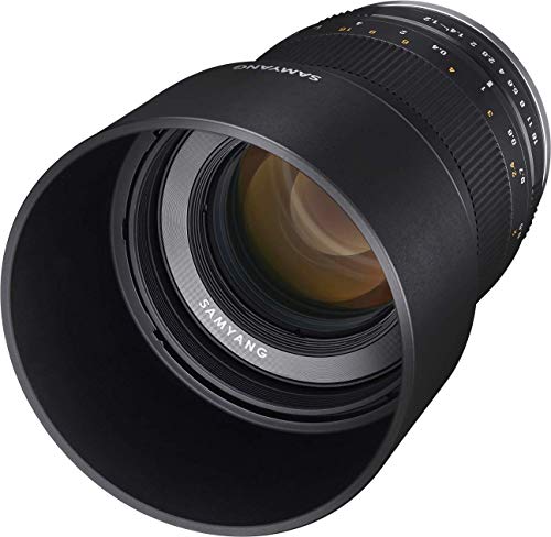 Samyang CSC-Mirrorless - Objetivo fotográfico para Sony E (50mm F1.2 AS UMC CS), Negro