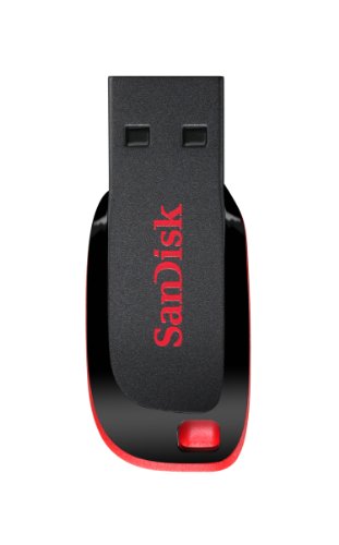SanDisk Cruzer Blade - Memoria USB de 2.0 de 32 GB, Negro SanDisk Cruzer Blade - Memoria USB de 2.0 de 32 GB, Negro