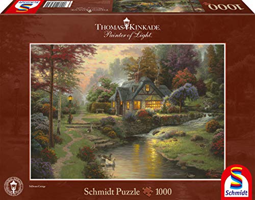 Schmidt Puzzle 1000 Piezas - Stillwater Cottage - T. Kinkade (código 58464)