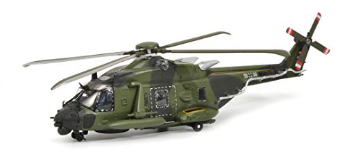 Schuco 452646600 NH90 - Helicóptero teledirigido (Escala 1:87), Color Verde Mate